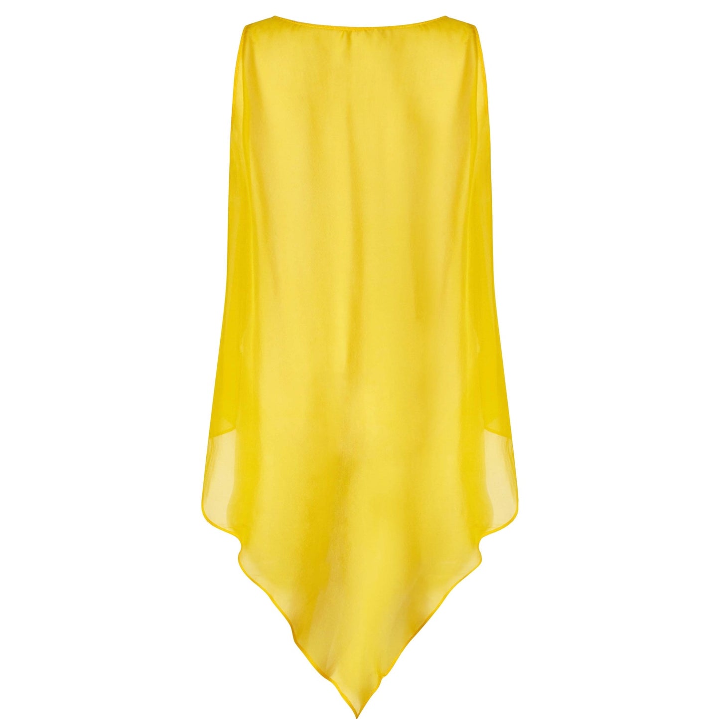 Sulphur Silk Chiffon Top