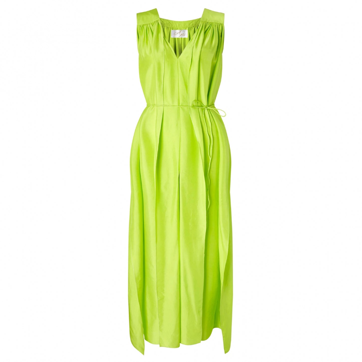 Peridot Silk Dress