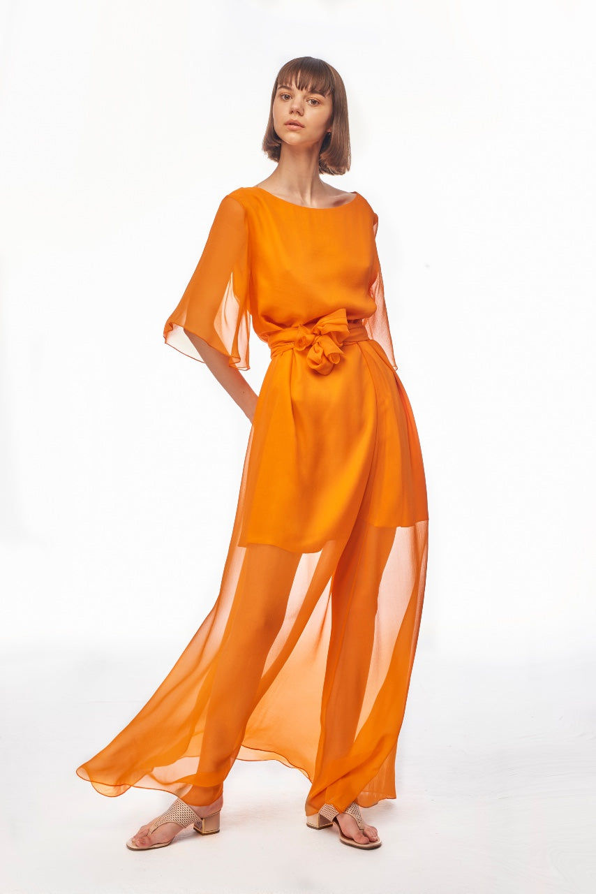 Orange Tiger Lily Dresses